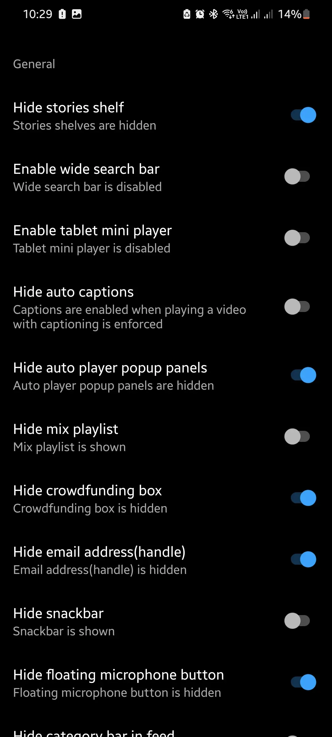 ReVanced Advanced Settings